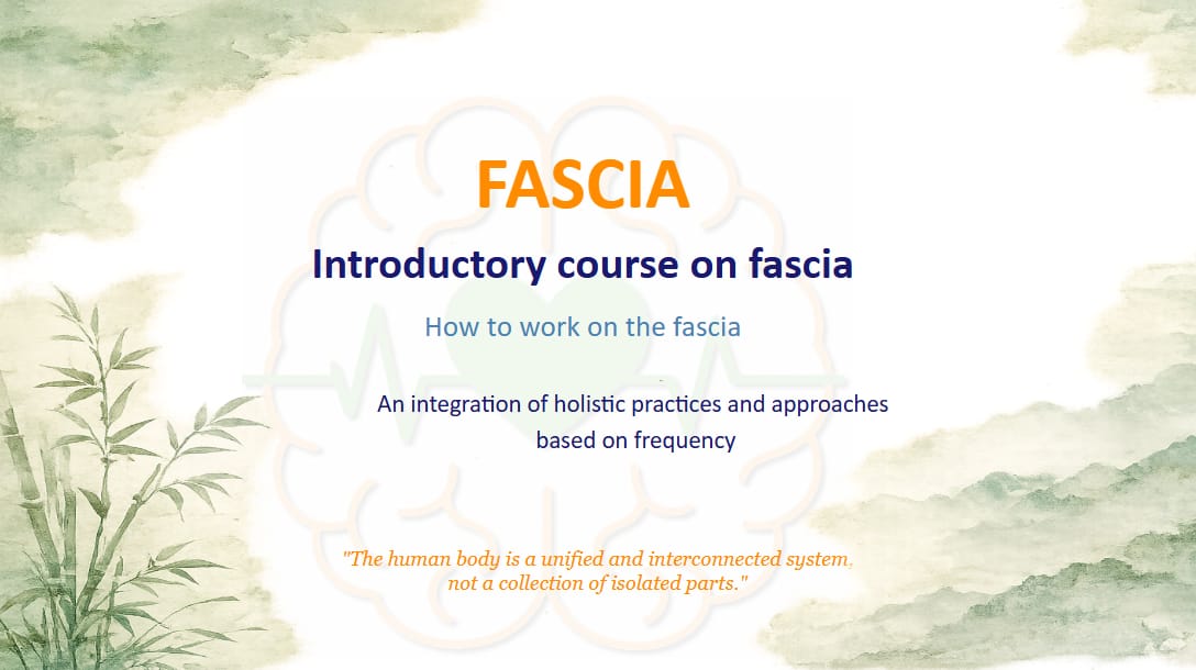 Professional course on Fascia and conscious movement